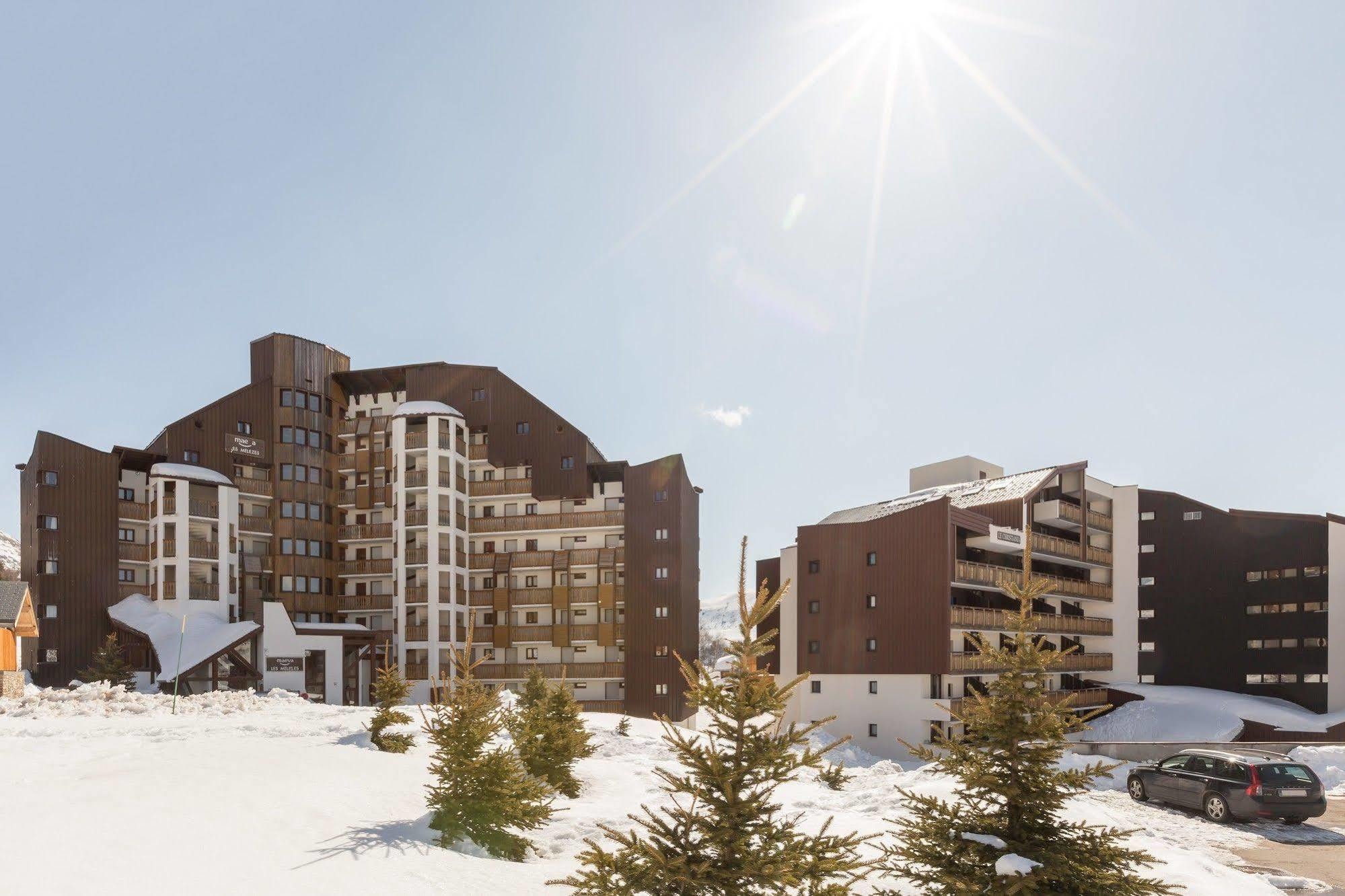 Residence Les Melezes Alpe d'Huez Eksteriør bilde